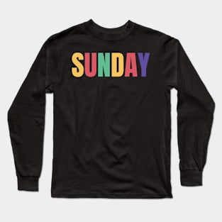 Sunday Long Sleeve T-Shirt